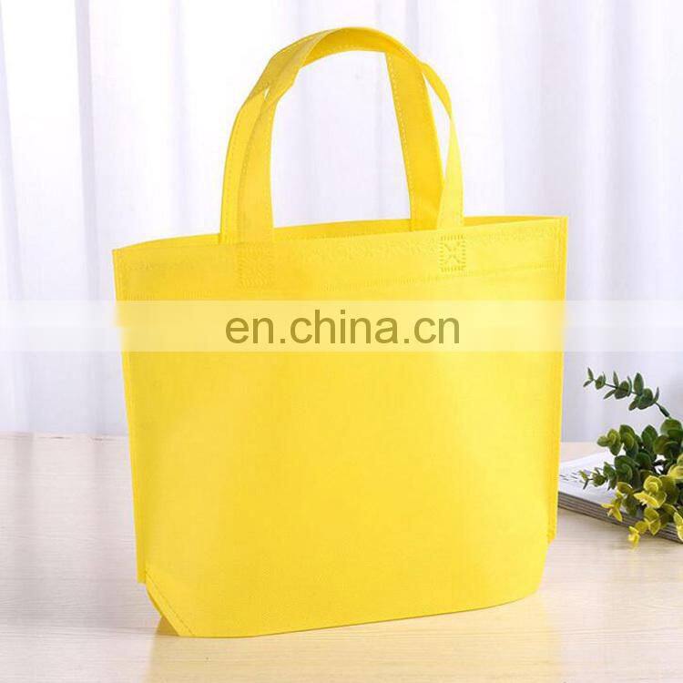 Colorful factory supply fabric shopping bag custom logo printing accepted