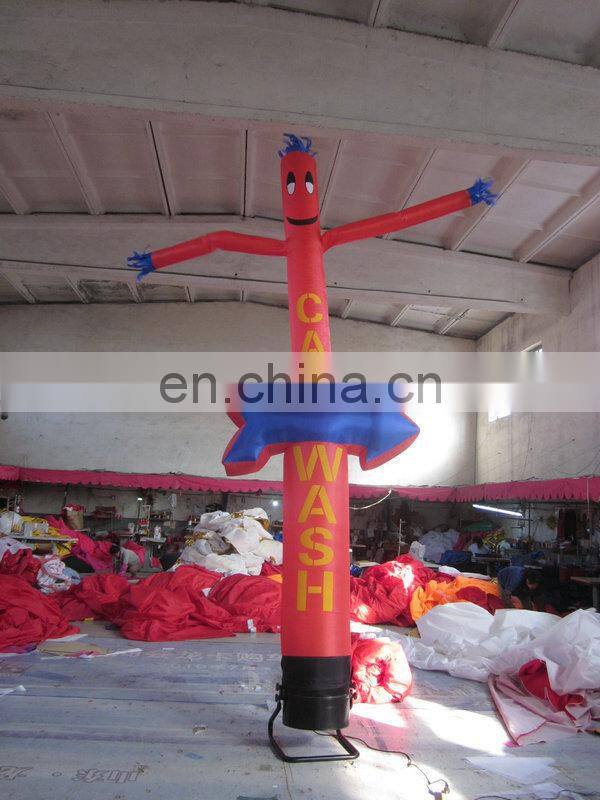 new design popular advertising/decorative car wash inflatable air dancer