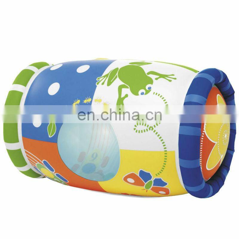 2016 best selling inflatable baby roller/inflatable mucial toy roller/inflatable activity toy roller