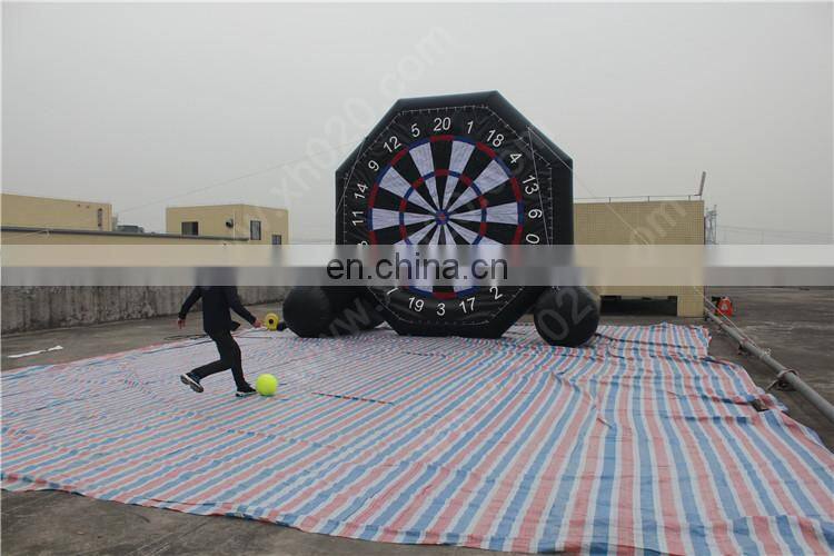 Factory direct inflatable dart outdoor game for certificates