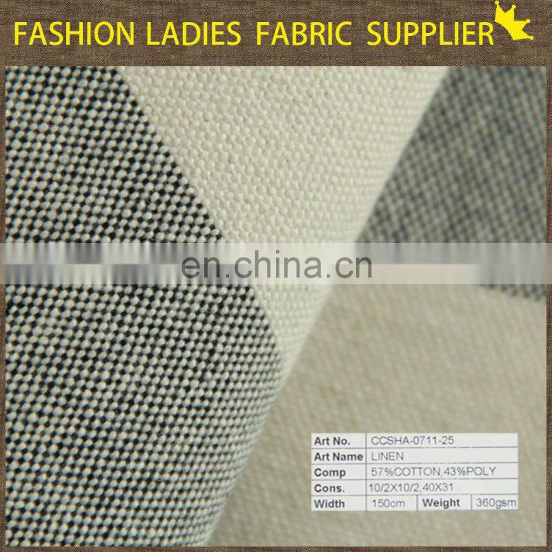 hot sale linen cotton composition fabric linen organic linen fabric