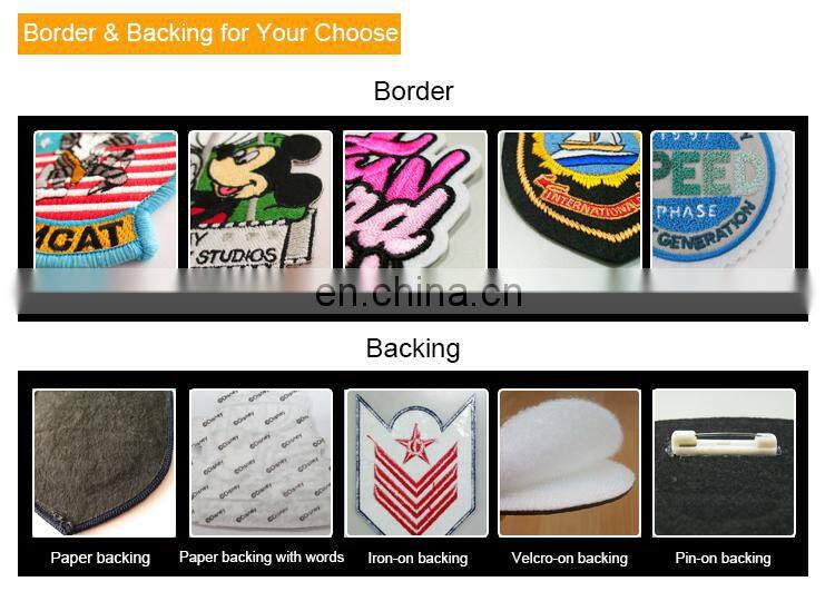 Excellent Hand sequin embroidery patches for uniform