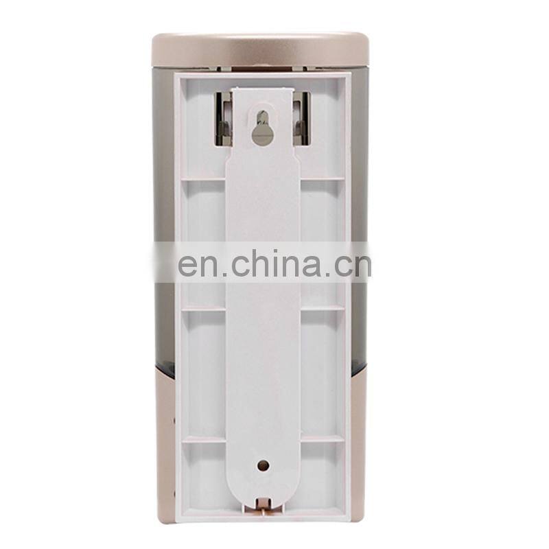 Single Plastic Wall Mounted liquid Soap Dispenser for hotel