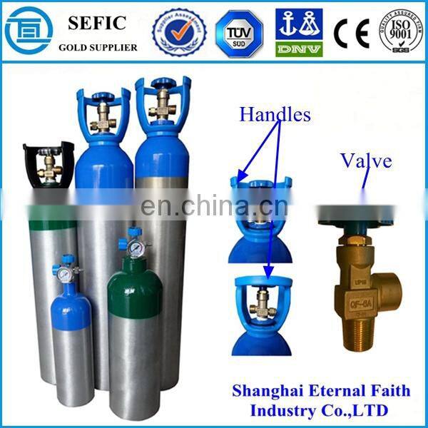 SEFIC Brand O2/N2O Gas Aluminium Cylinder with regulator