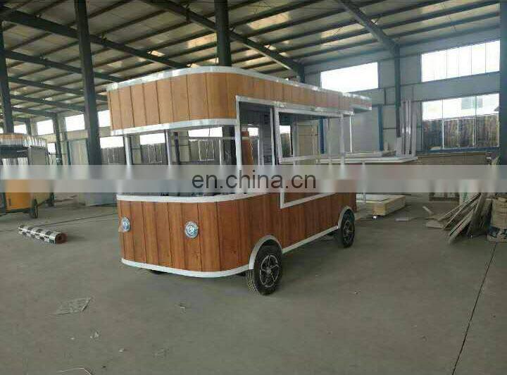 Hot dog tricycle food cart for sale/motorcycle mobile fryer food cart with three wheeled
