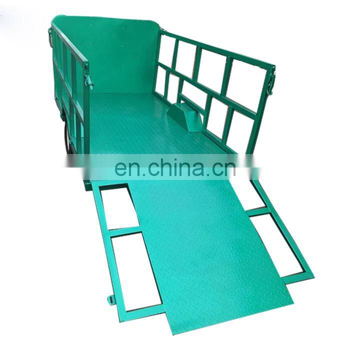 Electric supermarket trolley/Electric hand push cart with dump