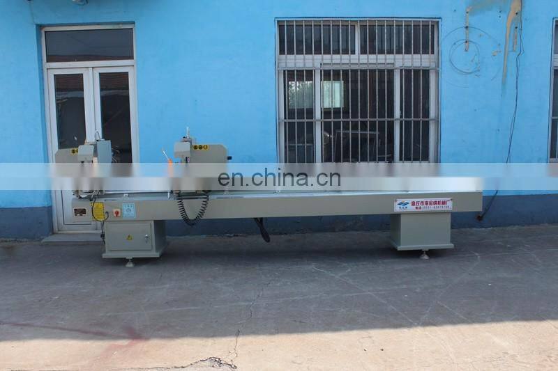 PVC Aluminum window LJZR-420*3500B plastic cutting machine