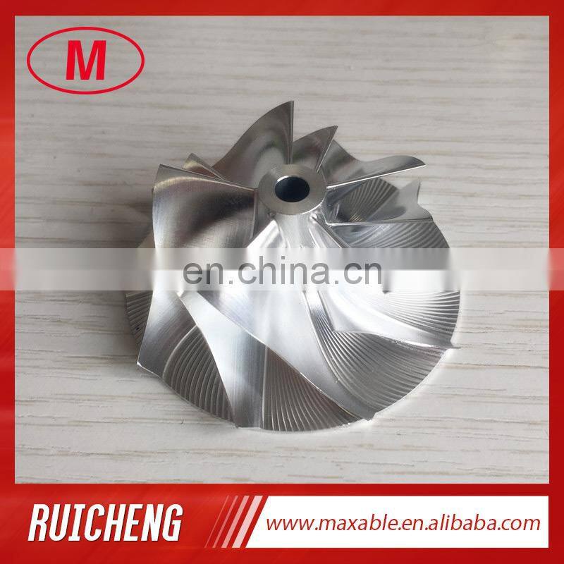 TD04HL 15T 41.93/55.69mm 5+5 blades high performance Turbo Billet/Milling/aluminum 2618 compressor wheel 49189-01700/49377-06351