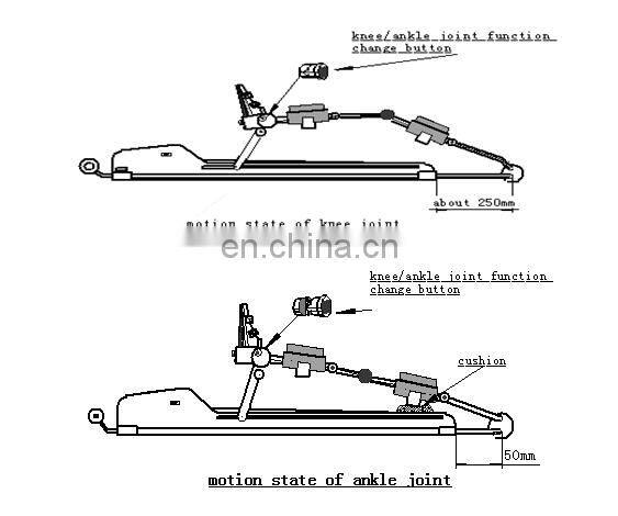 Physiotherapy equipment walking knee rehabilitation equipment for disabled