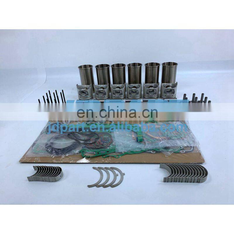 M10C Engine Overhaul Kit With Bearings Piston Rings Full Gasket Set Liner Valve Kit For Hino