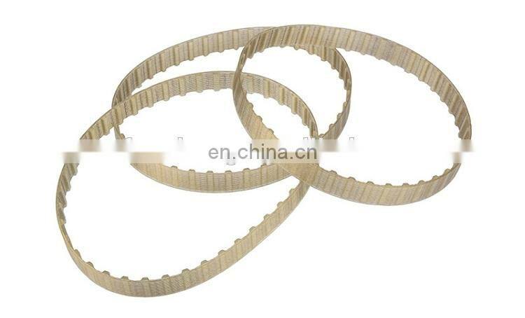 High quality 25mm Width T10-3040 PU Endless Timing Belt yellow for Carding Machines