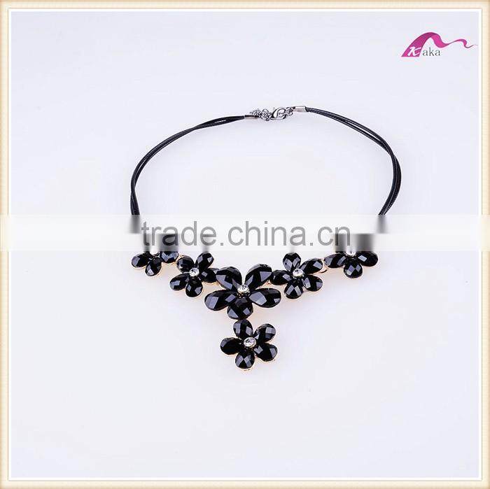 Luxury Statement Necklace Summer Classic Rope Chain Crystal Choker Necklace