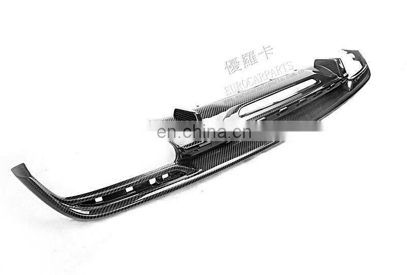 New arrival / For MB S-class W222 S63 S65 Kohlen Stoff Style carbon front lip and rear diffuser 2014 year up