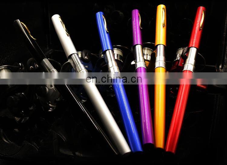 Balight Portable Pocket Telescopic Mini Fishing Pole Pen Shape Folded Fishing Rod With Reel Wheel