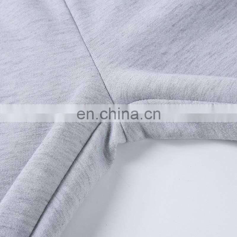 Clothing wholesale custom sports and leisure sweater women's trousers Slim straight leg pants pile pile trousers pleated sweat