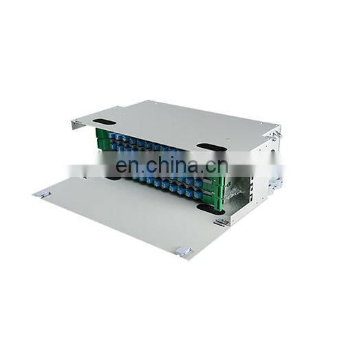 24 core 48 port Outdoor Fiber Optic ODF/main Distribution Frame price Patch Panel SC FC plastic odf