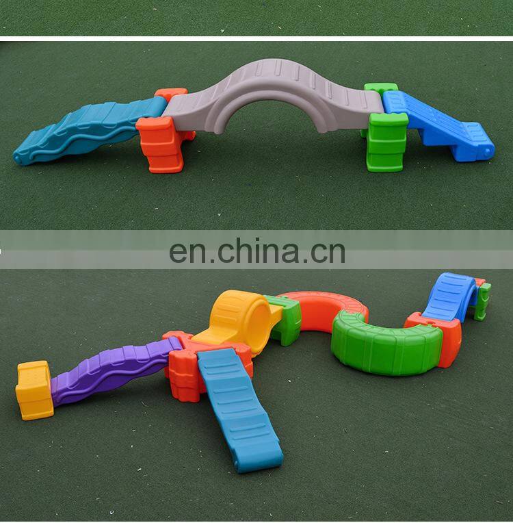 Children Garden Outdoor Big Plastic Balance Bridge