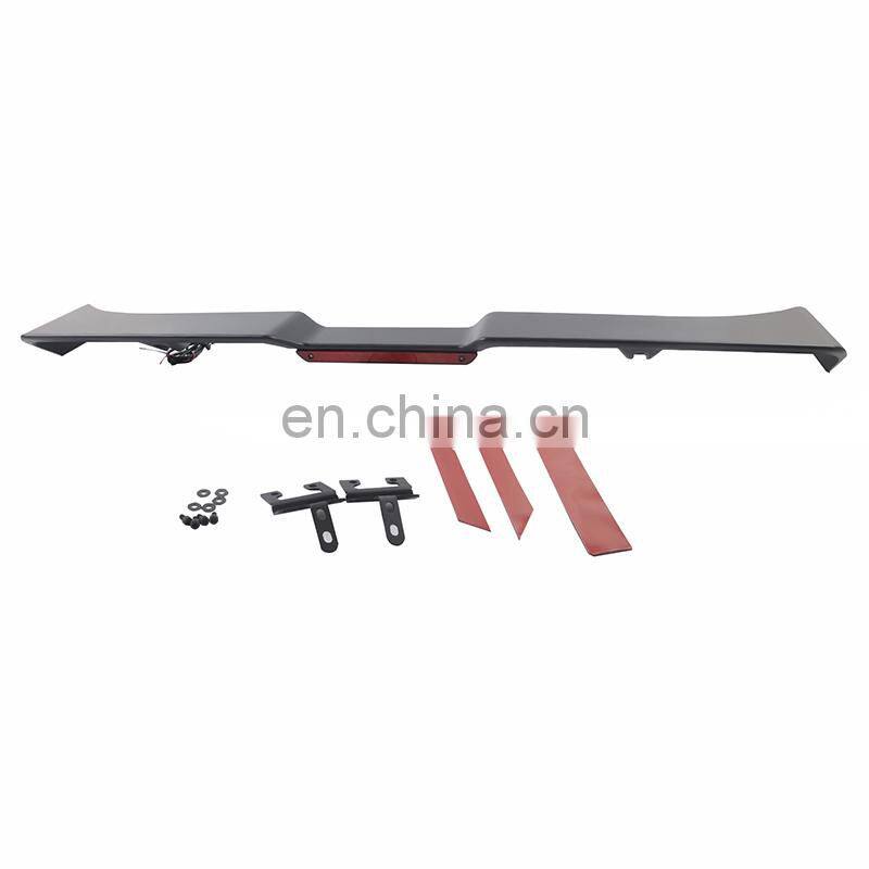 High quality Spoiler with LED light for Jeep Wrangler JL 2018+ Tail with lights from Maiker offroad
