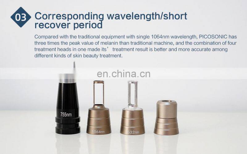 Best profession portable pico second laser eye brow tattoo malasma pigment removal machine
