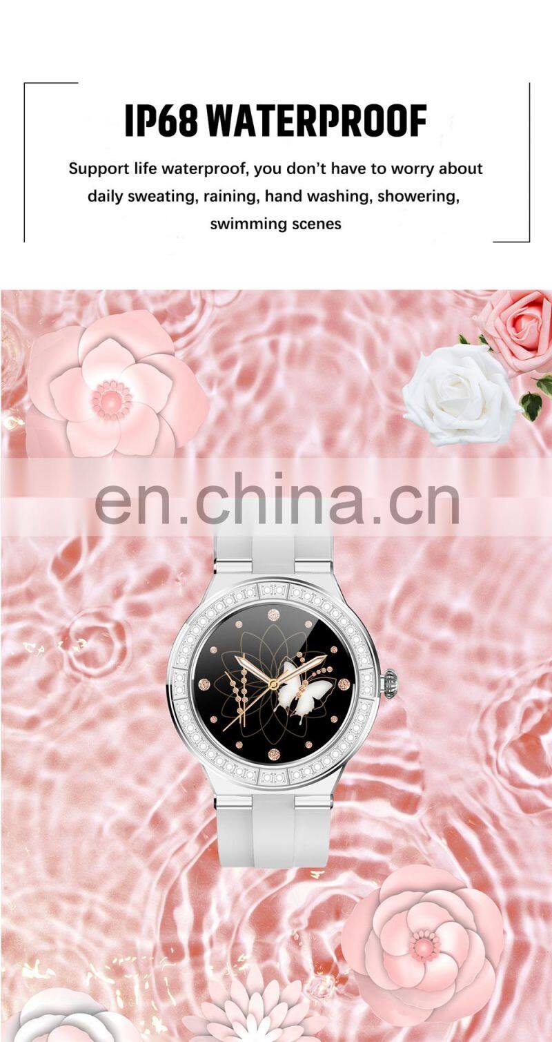 LIGE BW0323 Women Smartwatch For Android Ios Waterproof Heart Rate Fitness Wristwatch Exercise Smart Watch