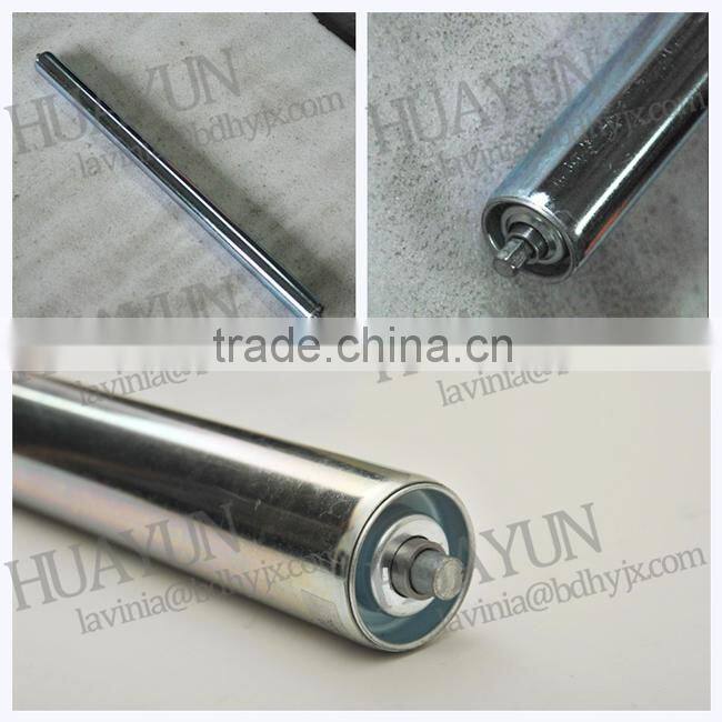 Zinc Plated Gravity Conveyor Roller Steel End Caps