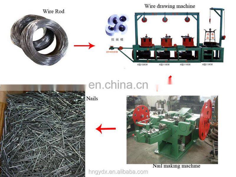 Made in China second hand iron wire drawing machine for sale