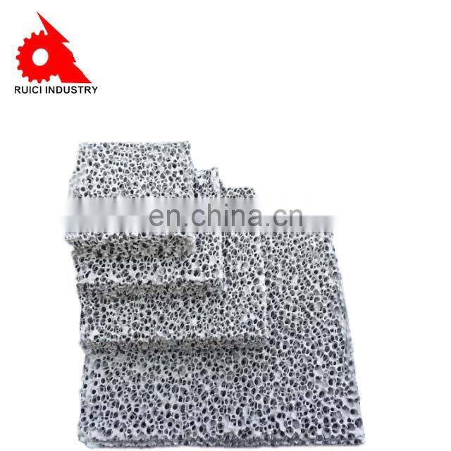 Good price silicon carbide/Zirconia/Alumina Ceramic Foam Filters for foundry