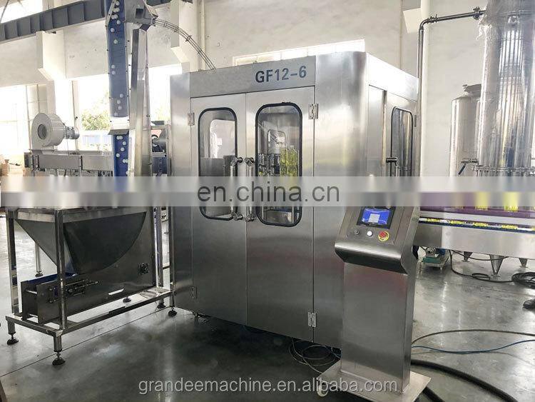 Automatic vegetable oil filling and capping packing machine