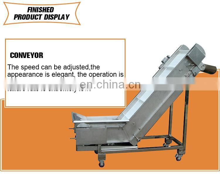 Crispy Fried Onion Rings Broad Beans frying Production Line Chicken French Fries