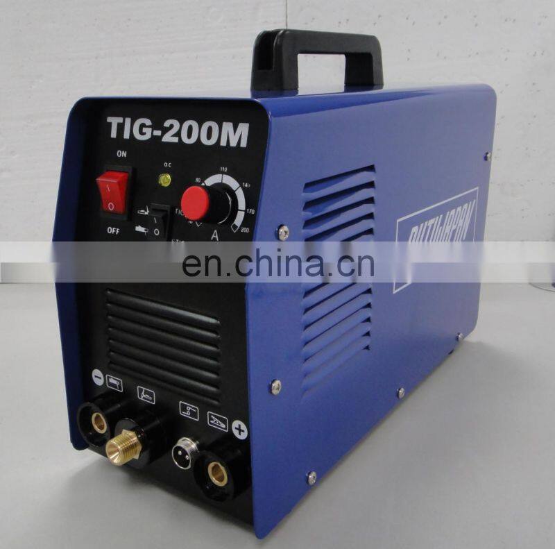 Factory sale hf 200AMP mosfet inverter dc pulse tig welder TIG-200M