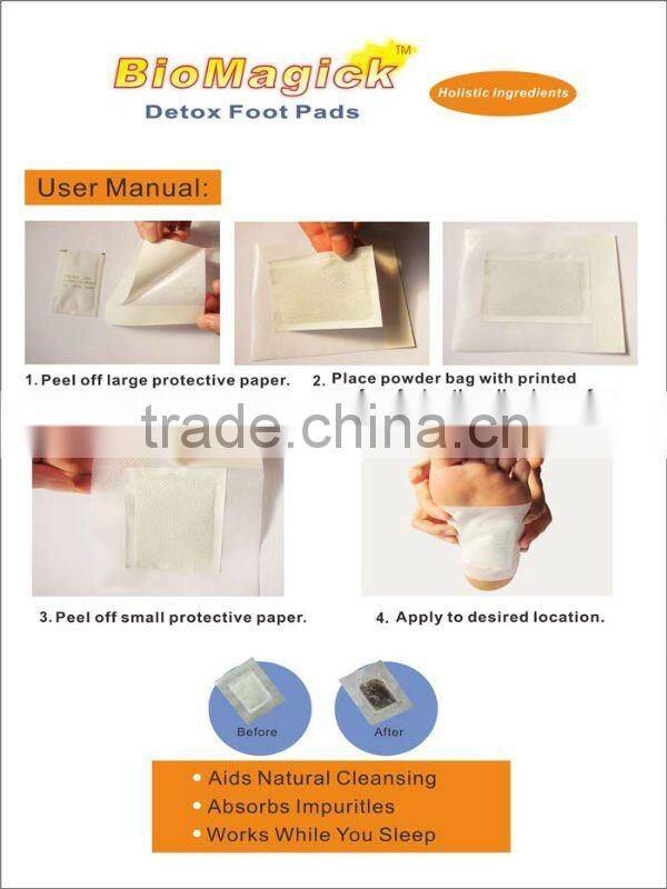 korean detox foot patch korean bamboo foot patch