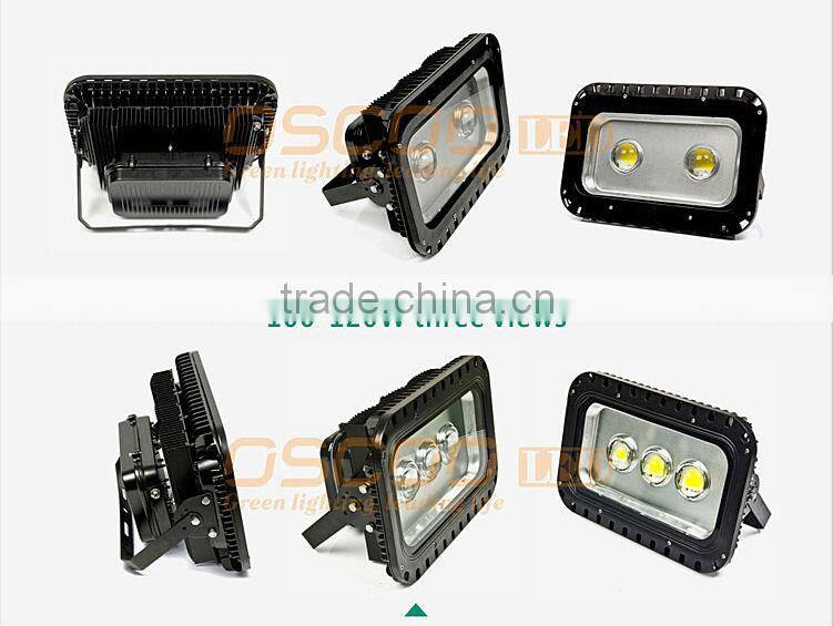 Tunnel lamp 3pcs COB led flood lights,180w led flood light