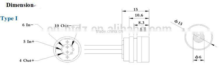 Oil filled pressure sensor