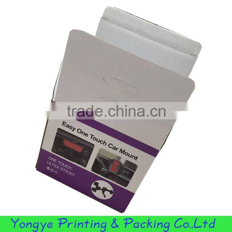 Magnetic car mount holder packaging hard paper box for sale