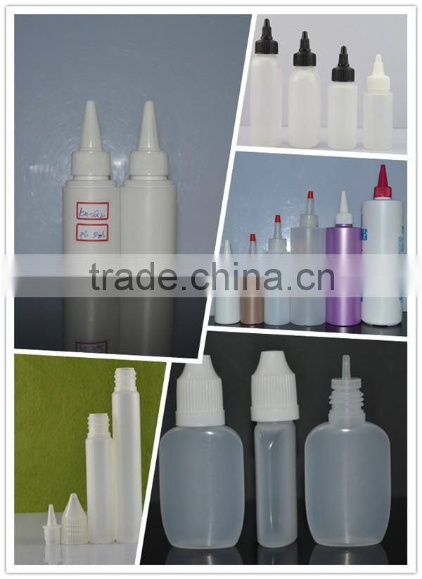 Free samples!!! glue 30ml 60ml 100ml 120ml pet plastic balsam bottles