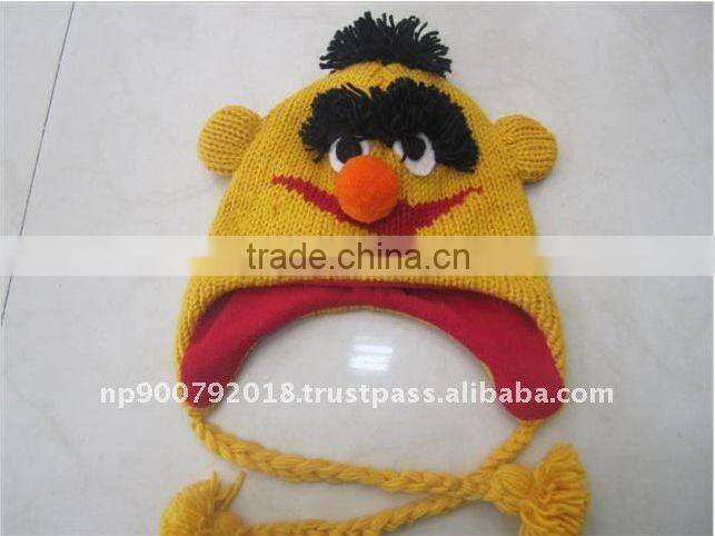 Sesame Streect Wool Children Hats