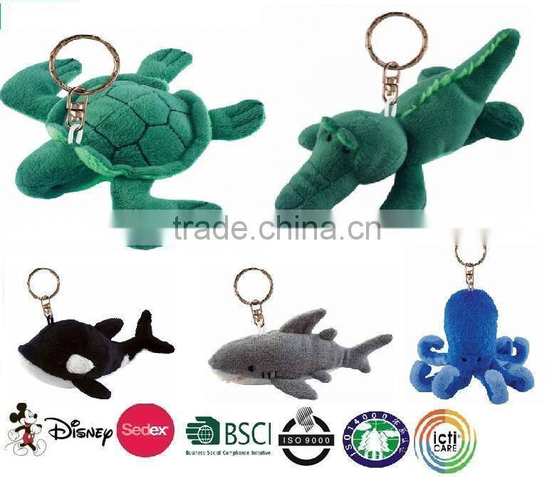 Assorted Stuffed Animals Plush Keychain, Plush Animal Keychain For Promotion