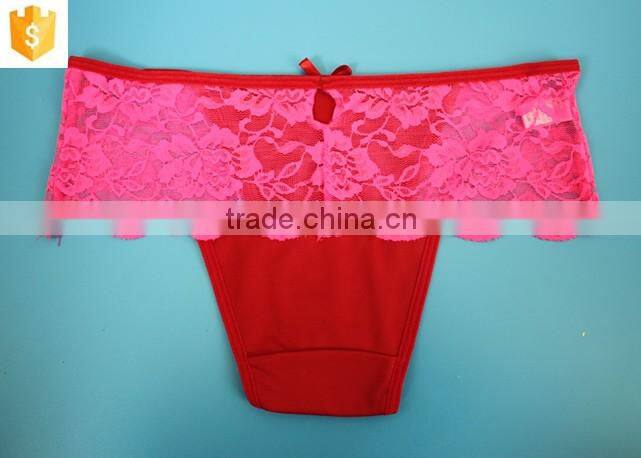 Extreme excellent quality romantic red sheer g-string