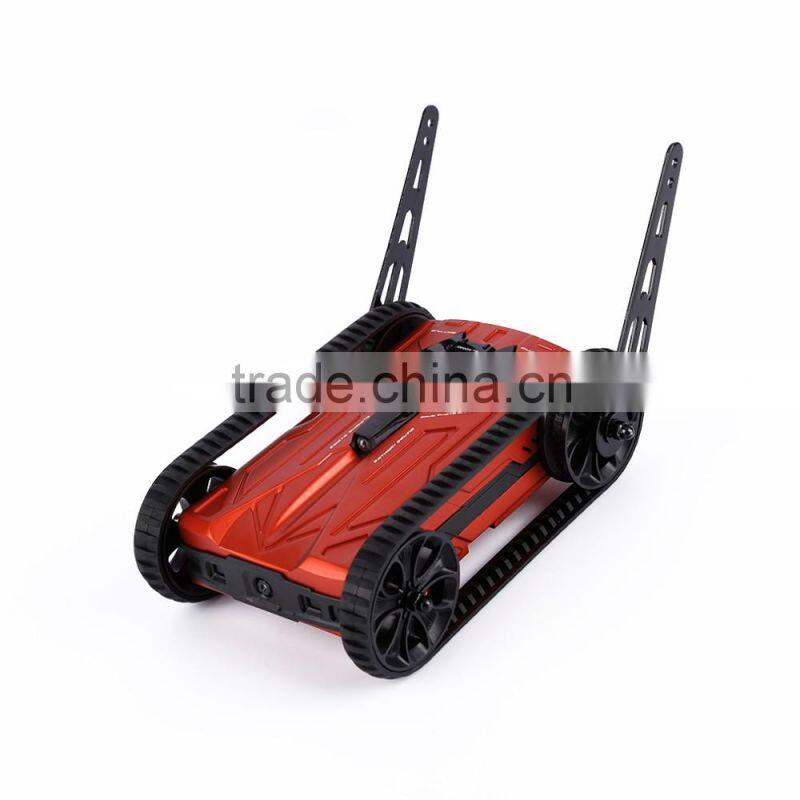 Red Intelligent Household Security Robert Controlled By Smart Phone