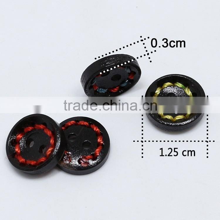 Sedex Audited Factory 2 Pillar Braided Cord Wooden 4 Holes Button