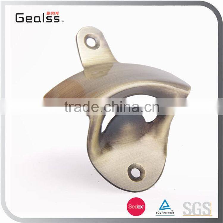 Promotional Antiquing Cast Iron Wall Mount Bottle Opener