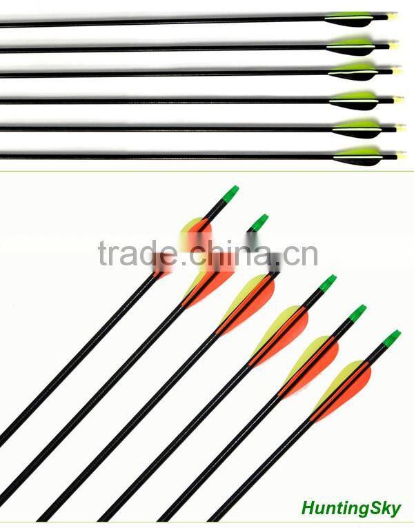 Wholesale Archery Arrows Larp Arrow Fiberglass Arrow For Compound Bow Hunting