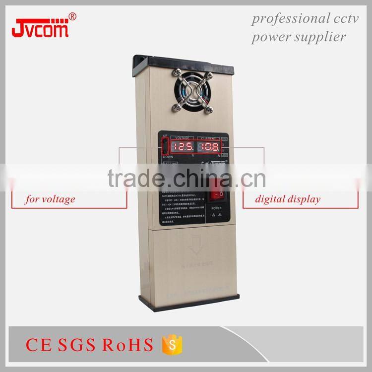 JVCOM SX-150W 12.5A CCTV intelligent digital display integrated Voltage can adjustable industrial power supply