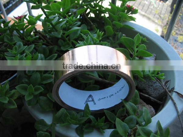 Custom Adhesive Serrated Slug & Snail Copper Tape / Copper Snail Tapes