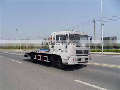 Dongfeng flat bed road wrecker for sale