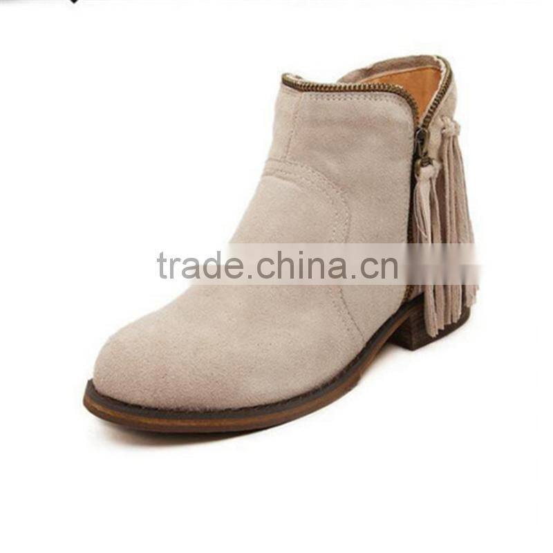 2016 woman new fashion mexican made boots designer warm & fuzzy boot
