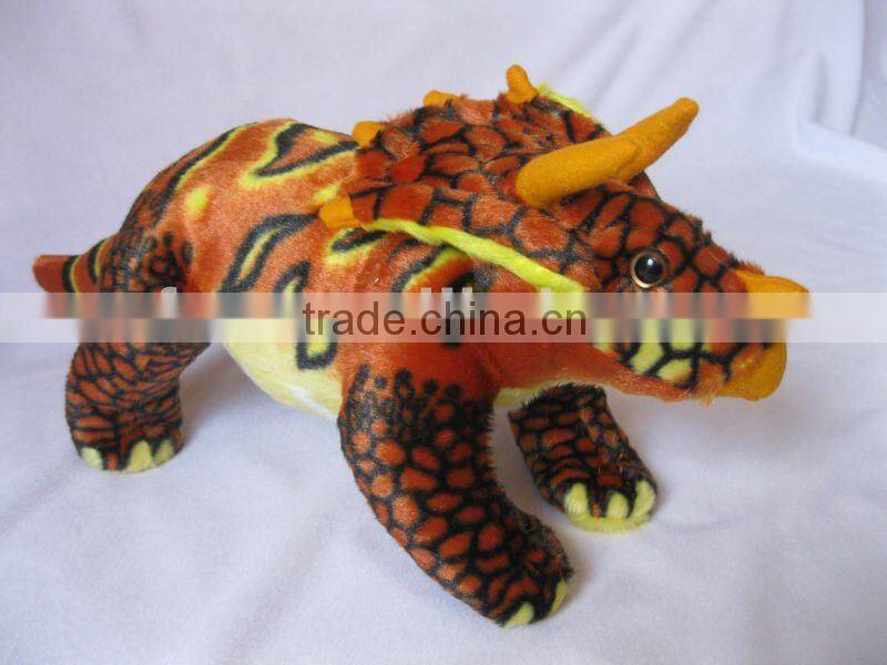 2014 Hot sale dinosaure plush toy