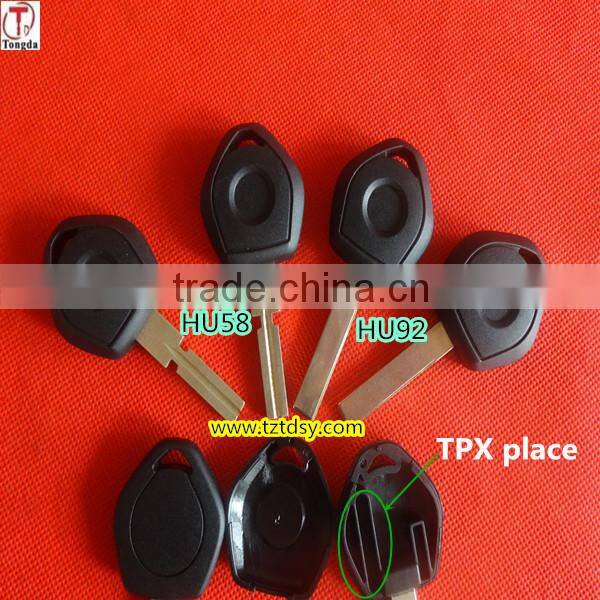 TD Transponder( remote)car key shells for B key shell
