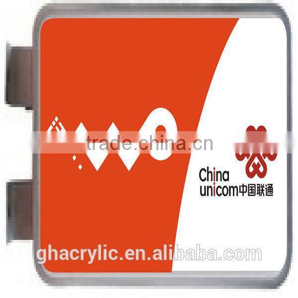 New Arrival LED Magntic Slim Acrylic Light Box ,fashional design light box