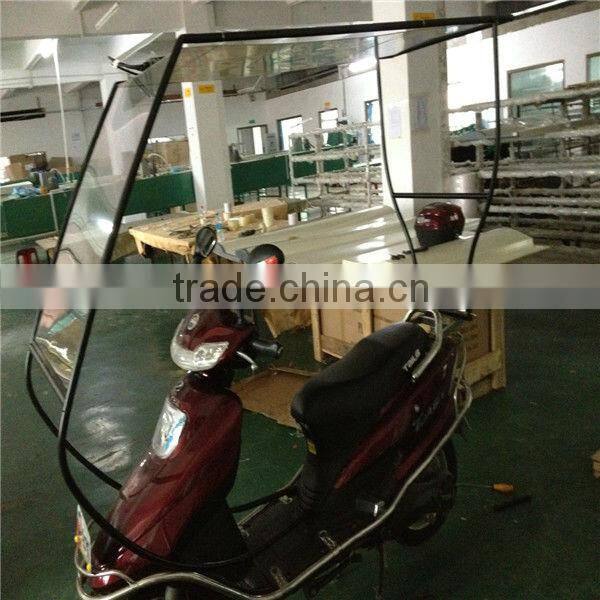 Plastic vacuum forming motorcycle/Electric cars canopy
